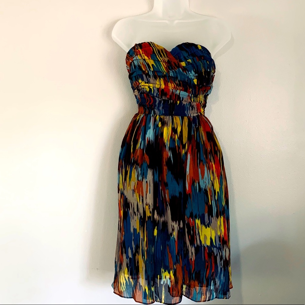MM Couture by Miss Me Strapless Dress NWT